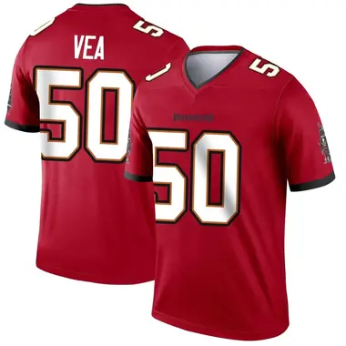 Vita Vea Men's Legend Red Tampa Bay Buccaneers Jersey