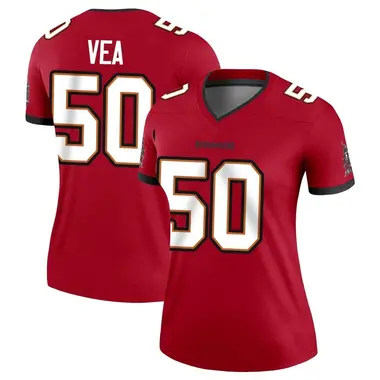 Vita Vea Women's Legend Red Tampa Bay Buccaneers Jersey